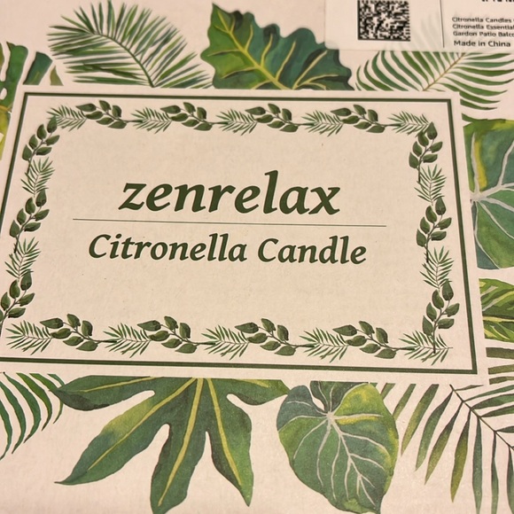 ZENRELAX citronella candle six individual packs brand new inbox - Picture 3 of 4